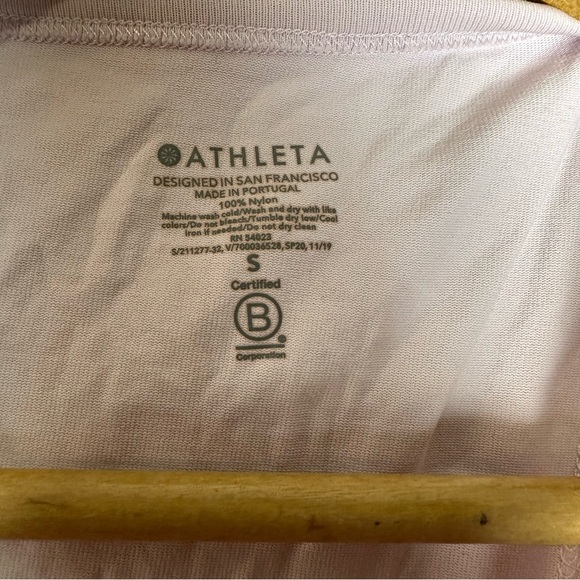 Athleta Foothill High Neck Split Back Tank Size Small - Picture 5 of 5